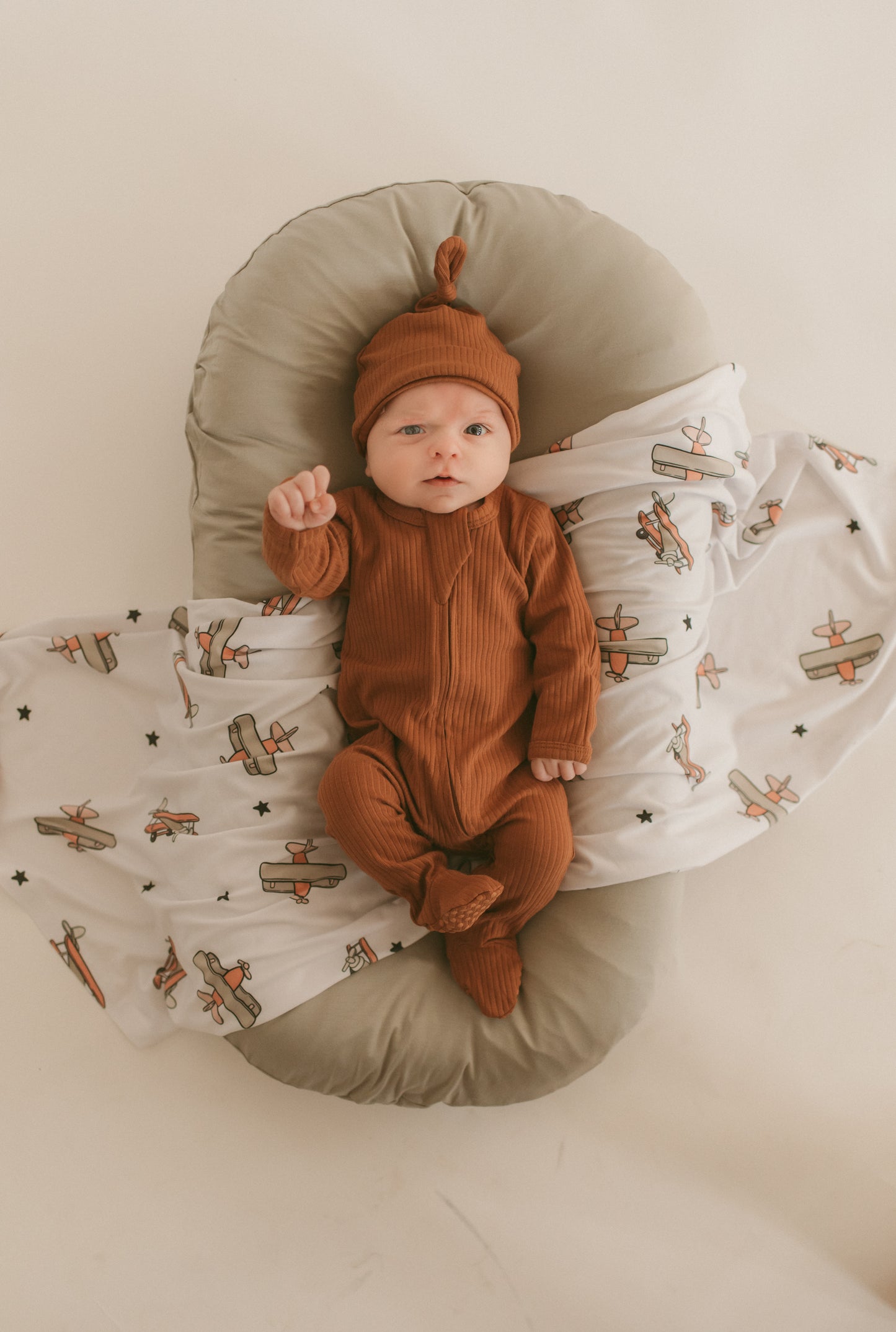 Vintage Airplanes Swaddle