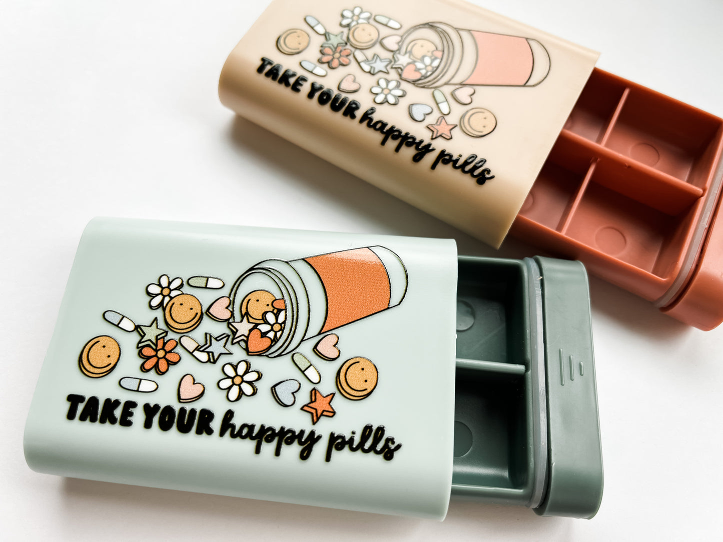Take your Happy Pills Container