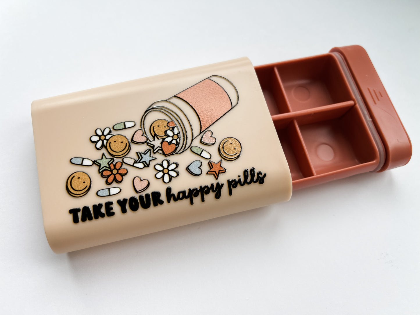 Take your Happy Pills Container